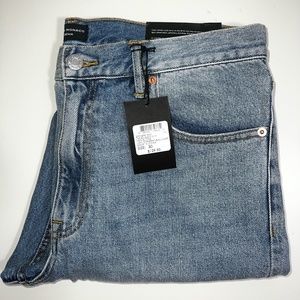 The Relaxed Slim Light Chambray Jean Pants Club Monaco NWT